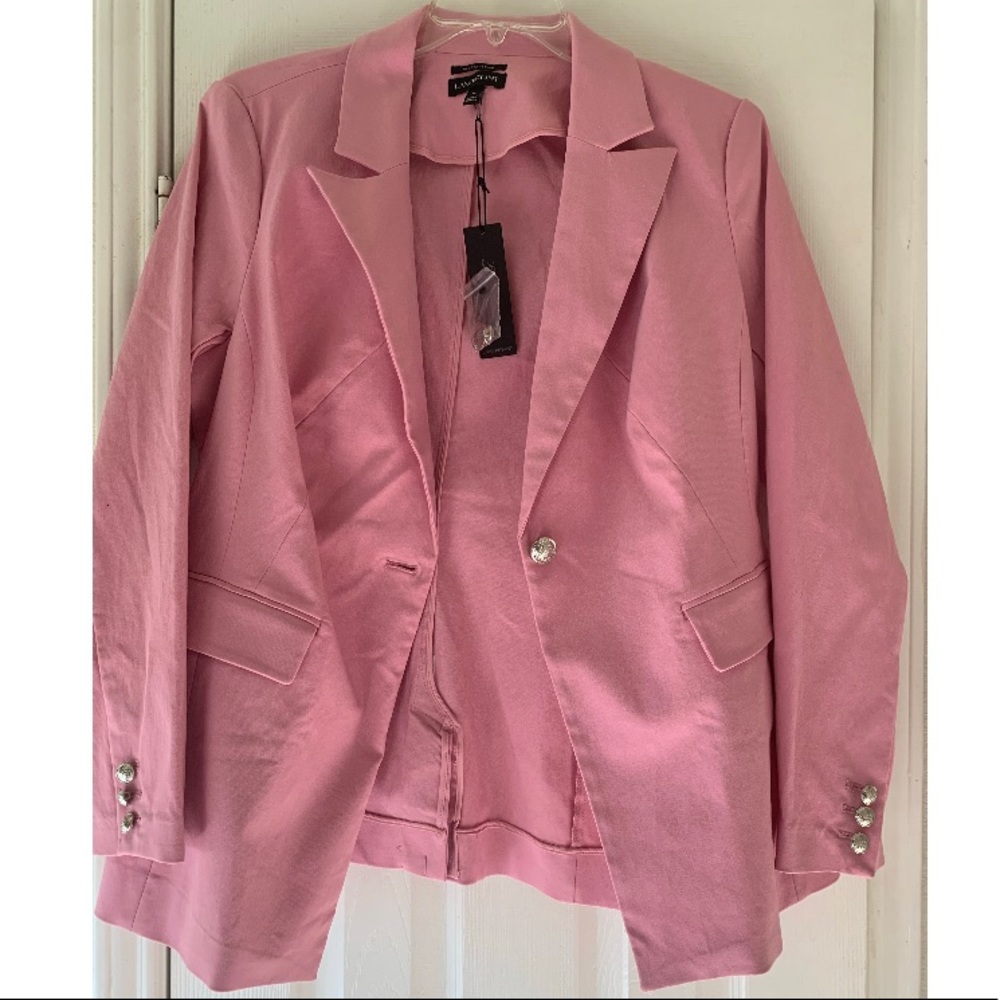 NWT- Pink Lane Bryant Blazer